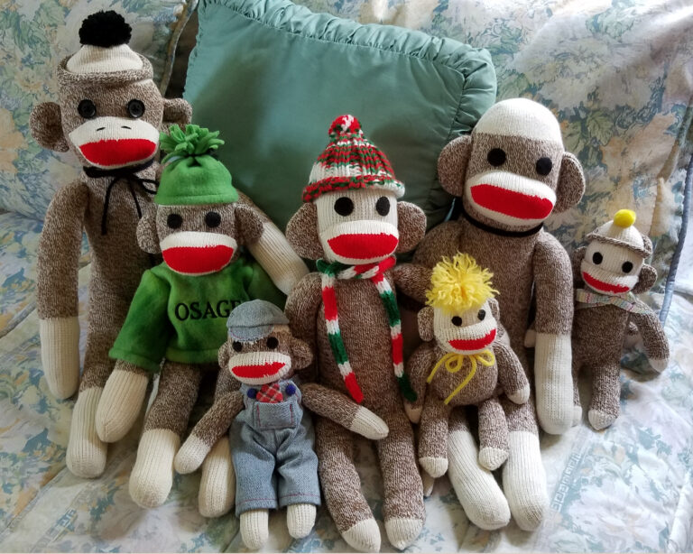 A worthwhile cause makes its way to the home of the sock monkey